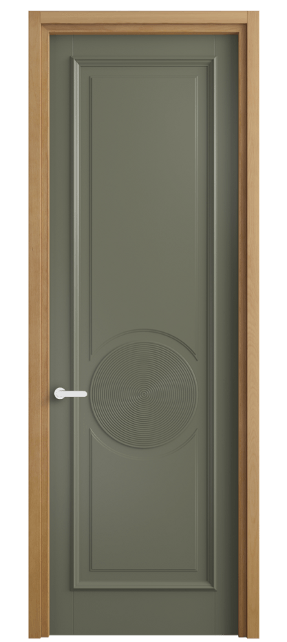 Дверь межкомнатная Шарм 6719 Матовый оливковый тёмный Узкий классический наличник БНМ Цена 104199 ₽ Наличники уже входят в базовый комплект. Фабрика дверей Волховец 8 (800) 551 43 19 Межкомнатная дверь Шарм 6719 Матовый оливковый тёмный Цена 104199 ₽ | Volhovec