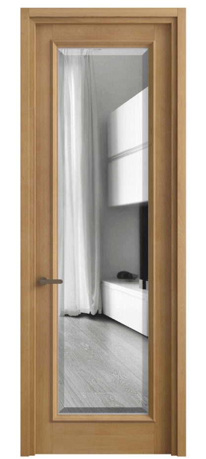 Дверь межкомнатная Charm 6702 Бук натуральный матовый Двустороннее зеркало с фацетом, триплекс Узкий классический наличник БНМ Цена 112699 ₽ Наличники уже входят в базовый комплект. Фабрика дверей Волховец 8 (800) 551 43 19 Межкомнатная дверь Charm 6702 Бук натуральный матовый Двустороннее зеркало с фацетом, триплекс Цена 112699 ₽ | Volhovec