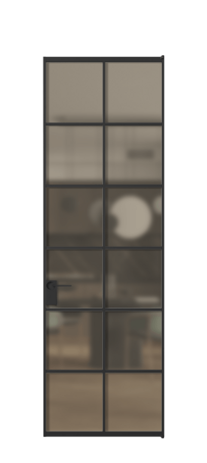 Алюминиевая дверь АЛПЛ040.05 Алюминий Черный Сатинированное бронзовое стекло, триплекс. Без короба чер Цена 119545 Стоимость комплекта двери включает: 1. Полотно (600/650/700/750/800/850/900/950*2000-2400 мм).
2. Короб
3. Комплект фурнитуры (2 торцевые петли и магнитный замок с ответной планкой). Фабрика дверей Волховец 8 (800) 551 43 19 Алюминиевая дверь АЛПЛ040.05 Алюминий Черный Сатинированное бронзовое стекло, триплекс Цена 119545 | Volhovec