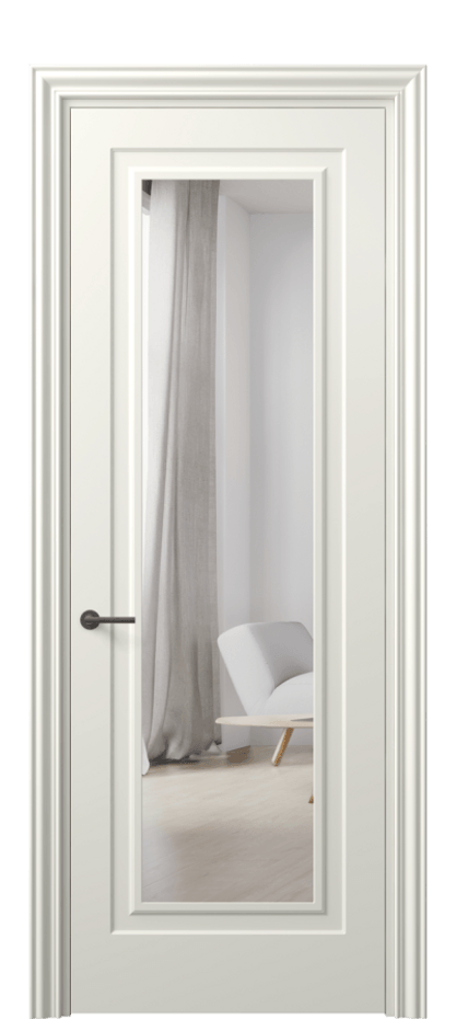 Дверь межкомнатная Маскот 8403 Матовый жемчужный Двустороннее зеркало, триплекс Фигурный наличник МЖМ Цена 63224 ₽ Наличники уже входят в базовый комплект. Фабрика дверей Волховец 8 (800) 551 43 19 Межкомнатная дверь Маскот 8403 Матовый жемчужный Двустороннее зеркало, триплекс Цена 63224 ₽ | Volhovec