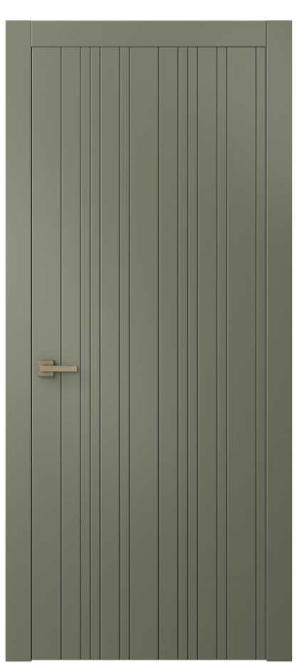 Межкомнатная дверь Линия 8051 Матовый оливковый тёмный  Цена 47549 ₽ | Volhovec