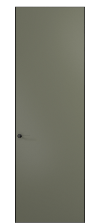 Межкомнатная дверь Планум Про АКП 0010 Матовый оливковый тёмный  Цена 49594 ₽ | Volhovec