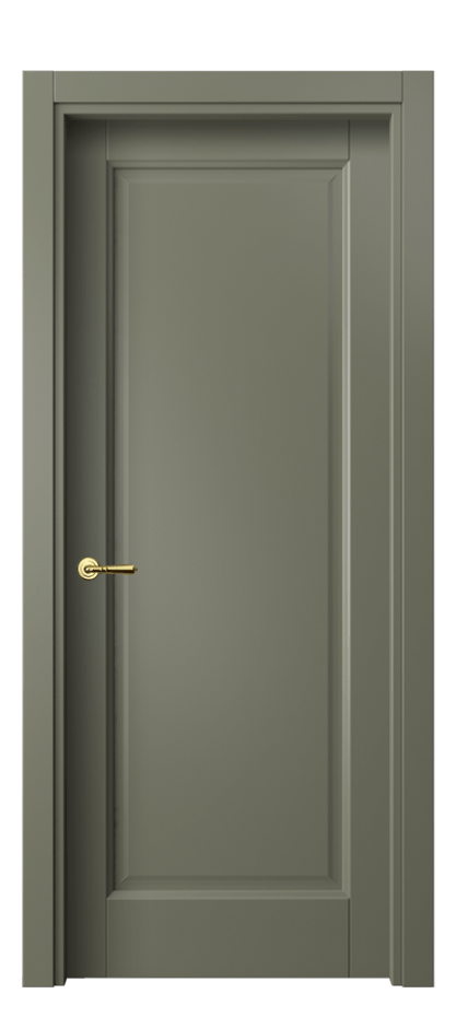 Межкомнатная дверь Galant 1401 Матовый оливковый тёмный  Цена 46099 ₽ | Volhovec