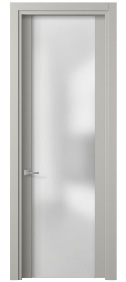 Дверь межкомнатная Planum 4114 Матовый тёплый серый Сатинированное стекло Гладкий наличник МТСР Цена 55699 ₽ Наличники уже входят в базовый комплект. Фабрика дверей Волховец 8 (800) 551 43 19 Межкомнатная дверь Planum 4114 Матовый тёплый серый Сатинированное стекло Цена 55699 ₽ | Volhovec