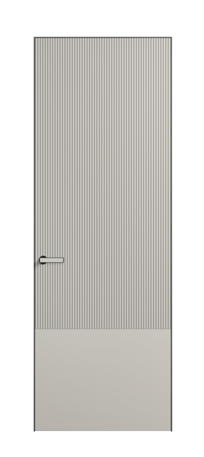 Межкомнатная дверь Вельвет АКП 8203 Матовый облачно-серый. Цена 59344  | Volhovec