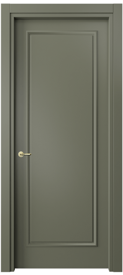 Межкомнатная дверь Paris 8101 Матовый оливковый тёмный  Цена 60699 ₽| Volhovec