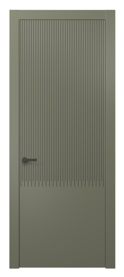Межкомнатная дверь Dune АКП 8627 Матовый оливковый тёмный  Цена 50599 ₽ | Volhovec