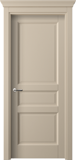 Дверь межкомнатная 1431 ПЭСБ. Цвет ПЭТ светло-бежевый. Материал ПЭТ. Коллекция Galant. Картинка.
