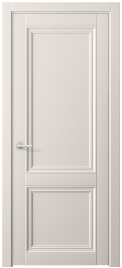 Дверь межкомнатная 2523 ПЭТБ. Цвет ПЭТ тёплый-белый. Материал ПЭТ. Коллекция Centro. Картинка.