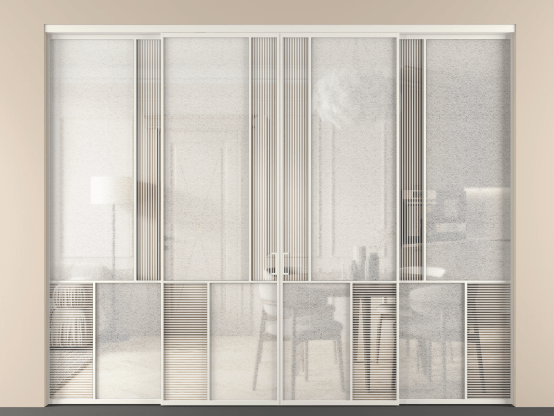 Алюминевая перегородка vnt4_1 БЕЛ. Цвет Алюминий Белый. Материал Алюминий. Коллекция Перегородка Мозаик внутри проёма 4 створки. Фото. Алюминевая перегородка vnt4_1 БЕЛ. Цвет Алюминий Белый. Материал Алюминий. Коллекция Перегородка Мозаик внутри проёма 4 створки. Картинка.