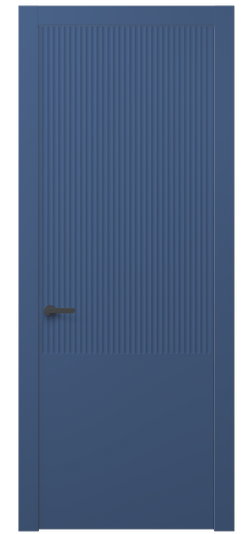 Дверь межкомнатная 8646 Отдалённо-синий RAL 5023. Цвет RAL Отдалённо-синий RAL 5023. Материал Гладкая эмаль. Коллекция Alba. Картинка.