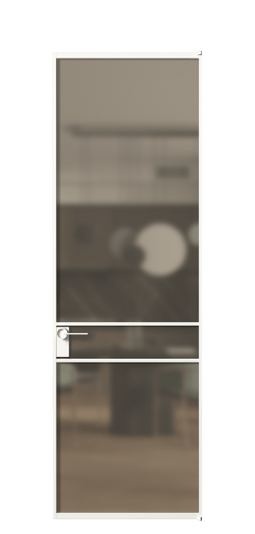 Межкомнатная дверь АЛПЛ040.02 Бронза сатин триплекс БЕЛ. Цвет Алюминий Белый. Материал Алюминий. Коллекция Формато. Фото. Дверь межкомнатная АЛПЛ040.02 Бронза сатин триплекс БЕЛ. Цвет Алюминий Белый. Материал Алюминий. Коллекция Формато. Картинка.