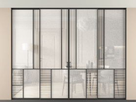 Алюминевая перегородка vntp4_1 ЧЕР. Цвет Алюминий Черный. Материал Алюминий. Коллекция Перегородка Mosaic внутри проёма скрытое крепление в потолок 4 створки. Фото. Алюминевая перегородка vntp4_1 ЧЕР. Цвет Алюминий Черный. Материал Алюминий. Коллекция Перегородка Mosaic внутри проёма скрытое крепление в потолок 4 створки. Картинка.