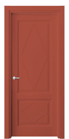 Межкомнатная дверь 6343 NCS S 3040-Y80R. Цвет NCS NCS S 3040-Y80R. Материал Гладкая эмаль. Коллекция Тоскана Ромбо. Фото. Дверь межкомнатная 6343 NCS S 3040-Y80R. Цвет NCS NCS S 3040-Y80R. Материал Гладкая эмаль. Коллекция Тоскана Ромбо. Картинка.