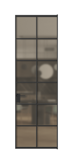 Межкомнатная дверь АЛПЛ040.05 Бронза сатин триплекс ЧЕР. Цвет Алюминий Черный. Материал Алюминий. Коллекция Формато. Фото. Дверь межкомнатная АЛПЛ040.05 Бронза сатин триплекс ЧЕР. Цвет Алюминий Черный. Материал Алюминий. Коллекция Формато. Картинка.