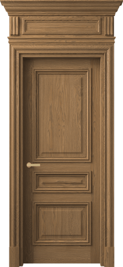 Дверь межкомнатная 7305 ДМС.М. Цвет Дуб мускатный матовый. Материал Массив дуба матовый. Коллекция Antique. Картинка.