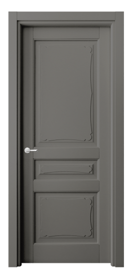 Межкомнатная дверь 6325 МКЛС . Цвет Матовый классический серый. Материал Гладкая эмаль. Коллекция Тоскана Элегантэ. Фото. Дверь межкомнатная 6325 МКЛС . Цвет Матовый классический серый. Материал Гладкая эмаль. Коллекция Тоскана Элегантэ. Картинка.