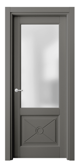 Межкомнатная дверь 6362 МКЛС САТ. Цвет Матовый классический серый. Материал Гладкая эмаль. Коллекция Тоскана Литера. Фото. Дверь межкомнатная 6362 МКЛС САТ. Цвет Матовый классический серый. Материал Гладкая эмаль. Коллекция Тоскана Литера. Картинка.