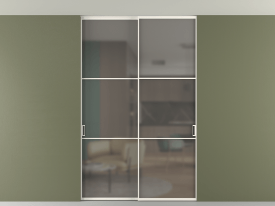 Алюминевая перегородка vn2_03 Алюминий пудровый белый Серый сатин матовое. Цвет Алюминий пудровый белый. Материал Алюминий в эмали. Коллекция Перегородка Формато внутри проёма скрытое крепление в потолок 2 створки. Фото. Алюминевая перегородка vn2_03 Алюминий пудровый белый Серый сатин матовое. Цвет Алюминий пудровый белый. Материал Алюминий в эмали. Коллекция Перегородка Формато внутри проёма скрытое крепление в потолок 2 створки. Картинка.