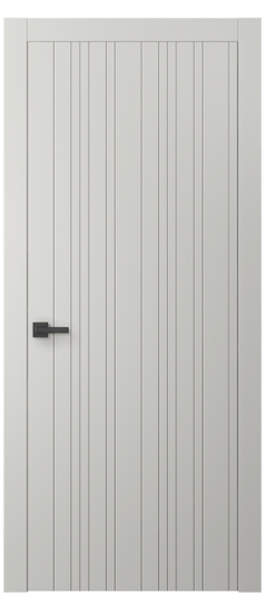 Дверь межкомнатная АКП 8051 МСР Матовый серый. Цвет Матовый серый. Материал Гладкая эмаль. Коллекция Linea. Картинка.