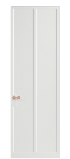 Дверь межкомнатная 7511 МССР. Цвет Матовый светло-серый. Материал Гладкая эмаль. Коллекция Softform. Картинка.
