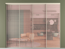 Перегородка Formato внутри проёма телескопик синхро 3