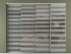 Перегородка Formato внутри проёма телескопик синхро 3